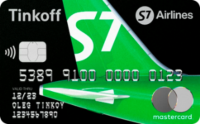 Кредитная карта от Тинькофф Банк "S7 Black Edition"