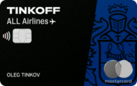 Кредитная карта от Тинькофф Банк "All Airlines Black Edition"