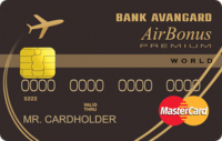 Кредитная карта от Банк Авангард "Airbonus Premium"