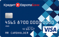 Дебетовая карта от Кредит Европа Банк "Cash Card Classic"