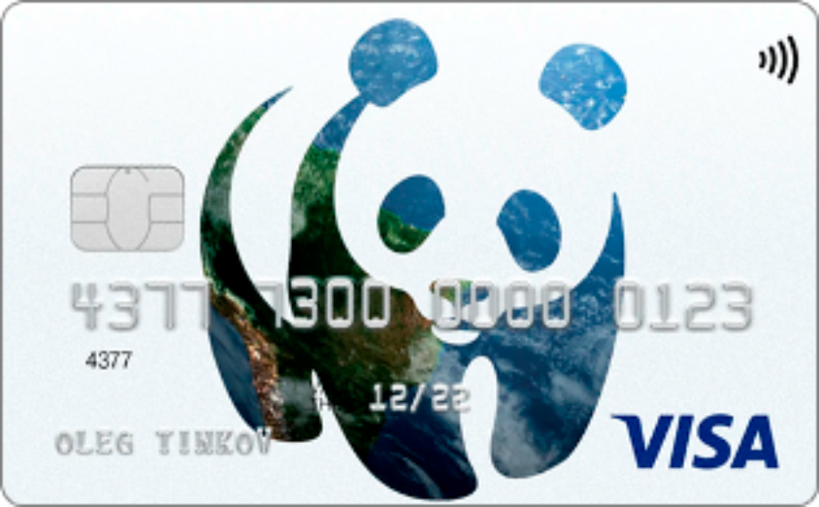 Кредитная карта от Тинькофф Банк "WWF"