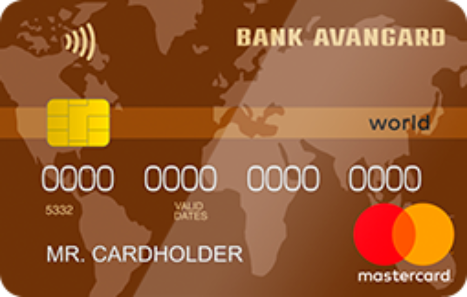 Кредитная карта от Банк Авангард "World"